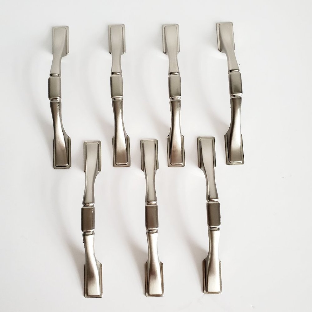 Silver Drawer Pulls Handles Kitchen Bathroom Dresser Makeover DIY Projects